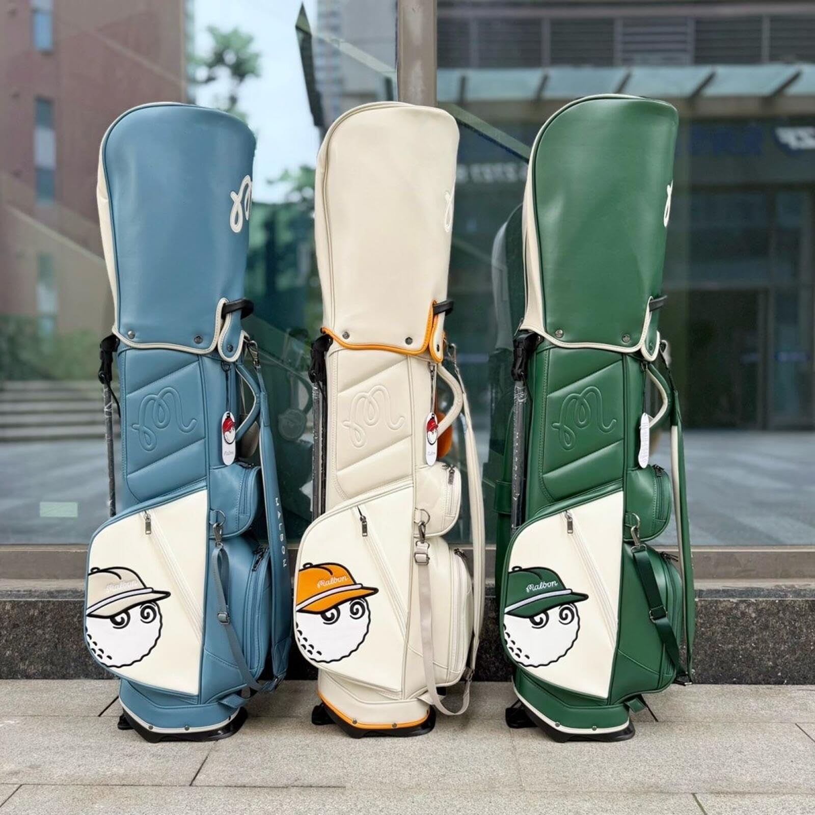 Amazon.co.jp: Jinghui ゴルフバッグ キャディバッグ おしゃれ Golf